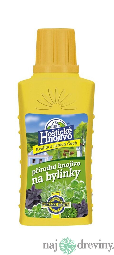 Hoštické hnojivo kvapalné Bylinky 0,2l/16 K