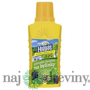Hoštické hnojivo kvapalné Bylinky 0,2l/16 K