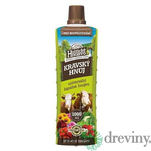 Hoštické hnojivo Kvapalný kravský hnoj 1l Forestina