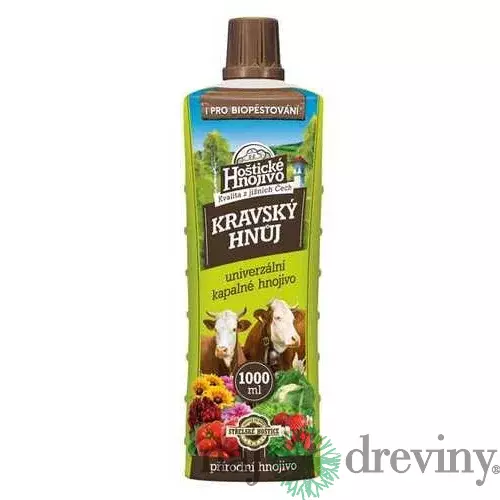 Hoštické hnojivo Kvapalný kravský hnoj 1l Forestina