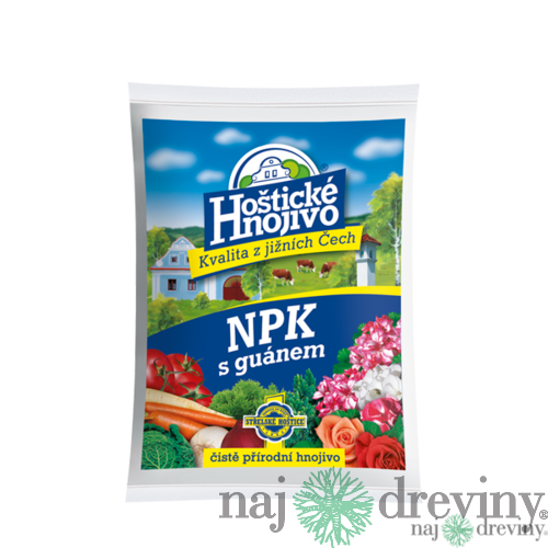 Hoštické hnojivo NPK s guánom 1 kg