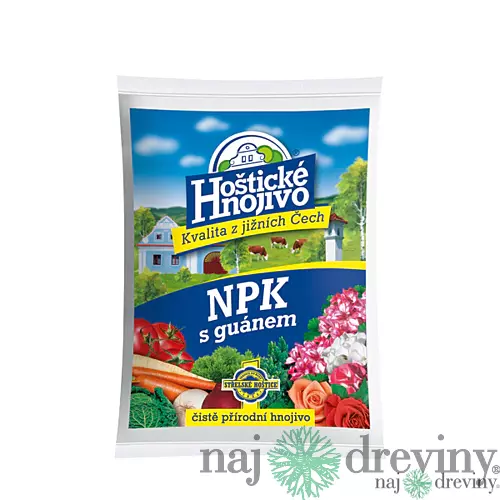 Hoštické hnojivo NPK s guánom 1 kg