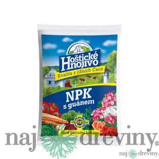 Hoštické hnojivo NPK s guánom 1 kg