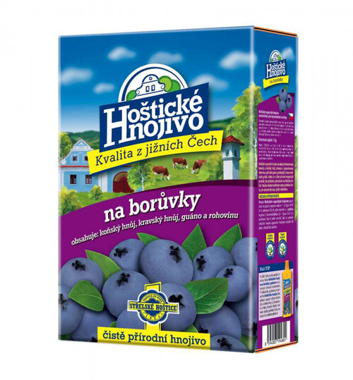Hoštické organické hnojivo Čučoriedky 1 kg