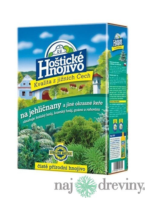 Hoštické organické hnojivo Ihličnany 1kg