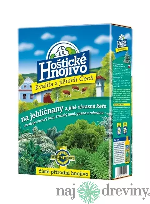 Hoštické organické hnojivo Ihličnany 1kg