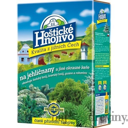 Hoštické organické hnojivo Ihličnany 1kg