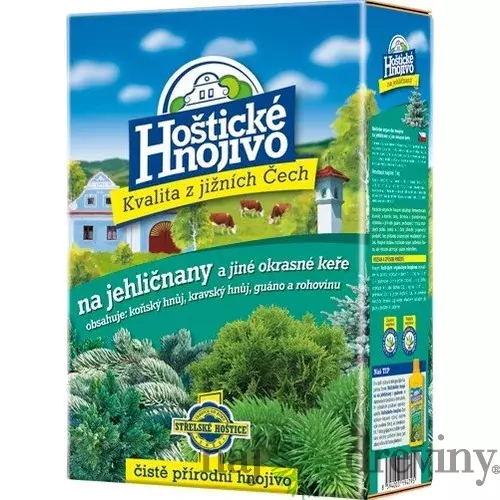 Hoštické organické hnojivo Ihličnany 1kg