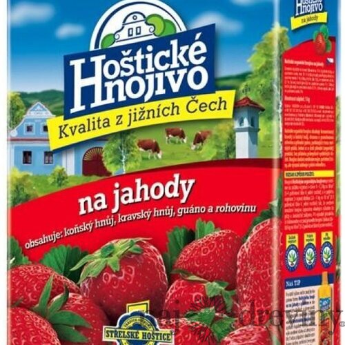 Hoštické organické hnojivo Jahody 1 kg