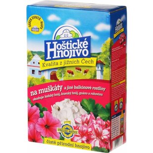 Hoštické organické hnojivo Muškáty 1kg