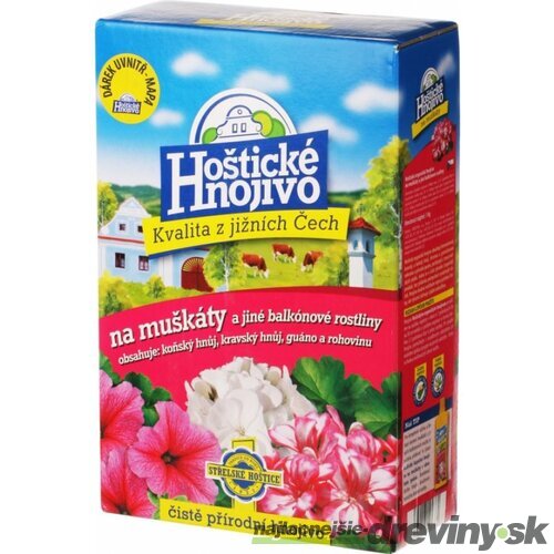 Hoštické organické hnojivo Muškáty 1kg