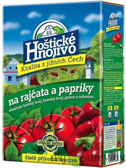 Hoštické organické hnojivo Rajčiny a papriky 1kg