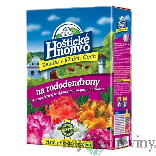 Hoštické organické hnojivo Rododenón a azalka 1kg