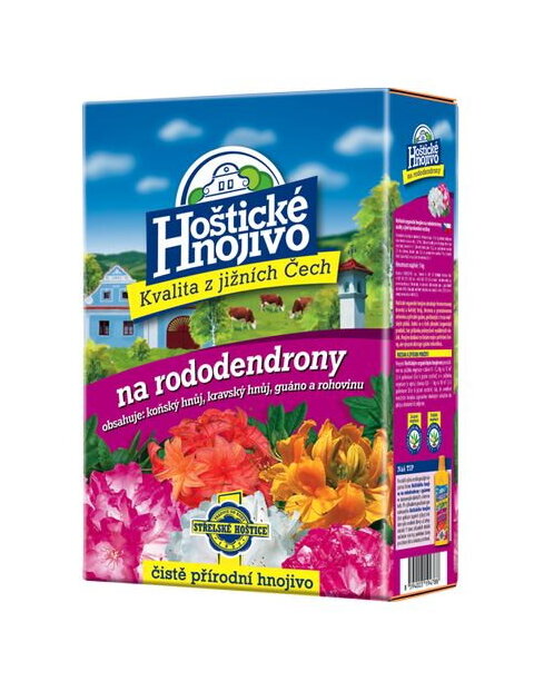Hoštické organické hnojivo Rododenón a azalka 1kg
