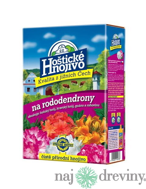 Hoštické organické hnojivo Rododenón a azalka 1kg