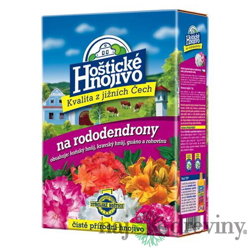 Hoštické organické hnojivo Rododenón a azalka 1kg