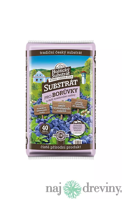 Hoštický substrát pre čučoriedky 40l