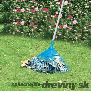 Hrable AQUACRAFT® 380352, záhradné, vejárové, ALU násada