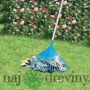 Hrable AQUACRAFT® 380352, záhradné, vejárové, ALU násada