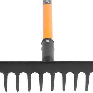 Hrable Strend Pro, 14 zubé, sklolaminátová násada 1500 mm