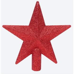 Hviezda na stromček - červená
