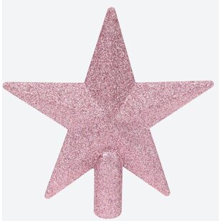 Hviezda na stromček - ružová