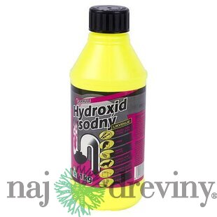 Hydroxid sodný 1 kg, čistič na odpad, na sifón, Mikrogranule
