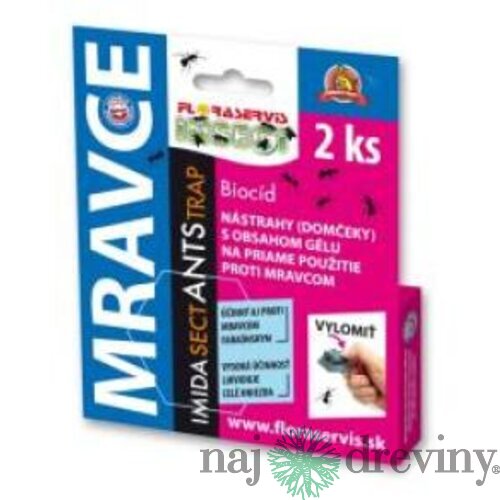 IMIDASECT ANTS TRAP nástraha na mravce, domčeky 2ks