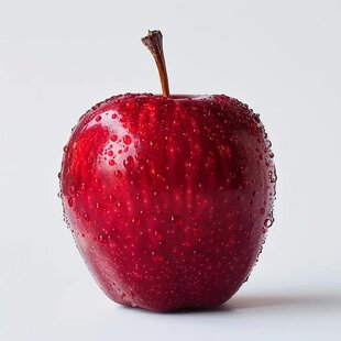 Jabloň Red delicious výška 200/250 cm obvod 8/10 cm, už rodiaca v črepníku, podpník M26 Malus red delicious