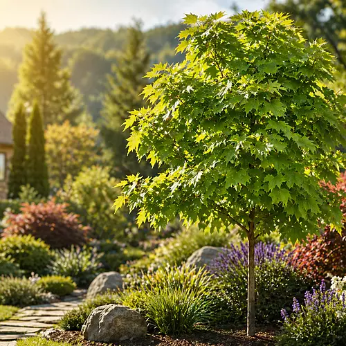 Javor cukrový Born‘s Gracious, na kmienku 200/220 cm, v črepníku Acer Sacharinum