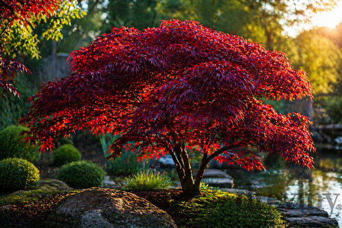 Javor japonský Atropurpureum, výška 80/100 cm, v črepníku Acer palmatum Atropurpureum