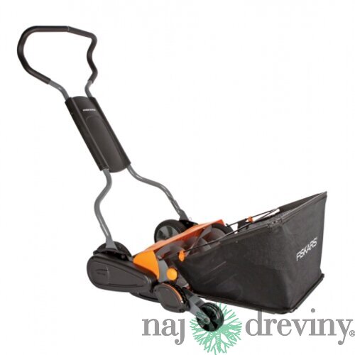 Kosačka FISKARS MOMENTUM vretenová + zberný kôš 1001658