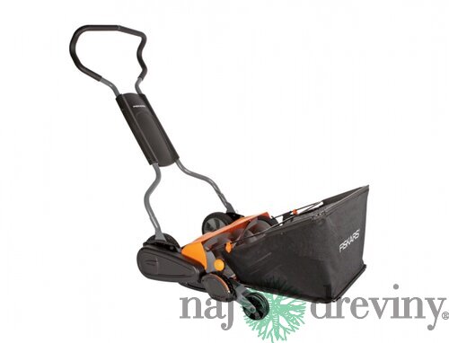 Kosačka FISKARS MOMENTUM vretenová + zberný kôš 1001658