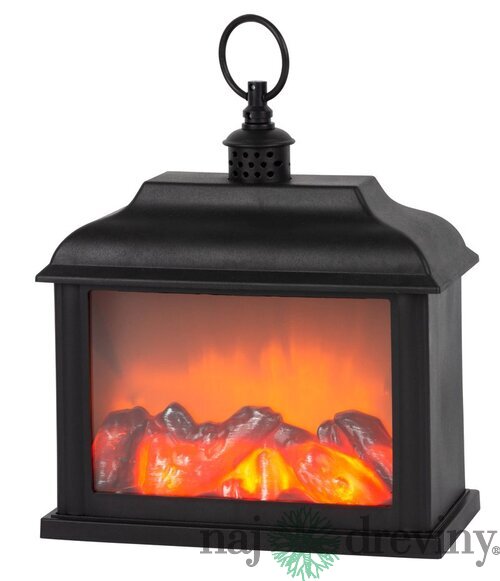 Krb MagicHome, 3x SMD LED, časovač, imitácia ohňa, 3xAA, 21x10,5x27 cm