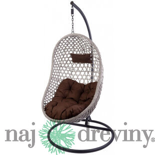 Kreslo MALUKU, PE rattan, hojdacie