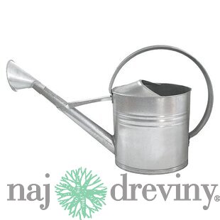 Krhla pozinkovaná s ružicou 10l
