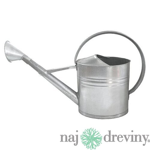 Krhla pozinkovaná s ružicou 10l