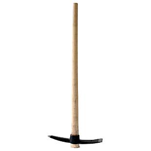Krompáč P-415.WH 2500 g, zalesňovací, drevená násada