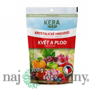 Kryštalické hnojivo Kvet a plod 500 g