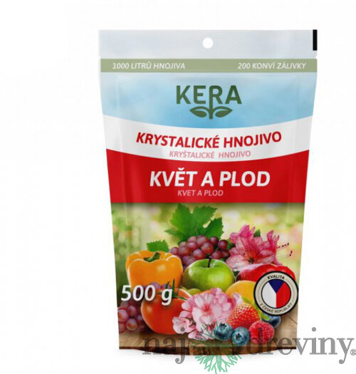Kryštalické hnojivo Kvet a plod 500 g