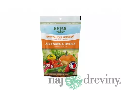 Kryštalické hnojivo Zelenina a ovocie 500 g