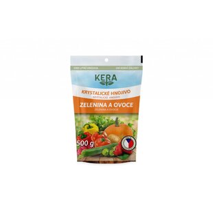 Kryštalické hnojivo Zelenina a ovocie 500 g