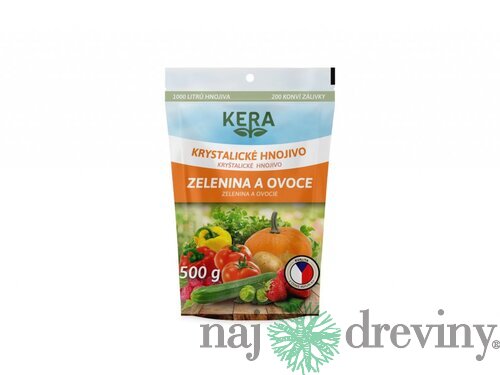 Kryštalické hnojivo Zelenina a ovocie 500 g