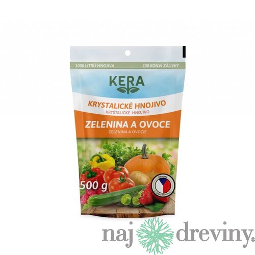 Kryštalické hnojivo Zelenina a ovocie 500 g