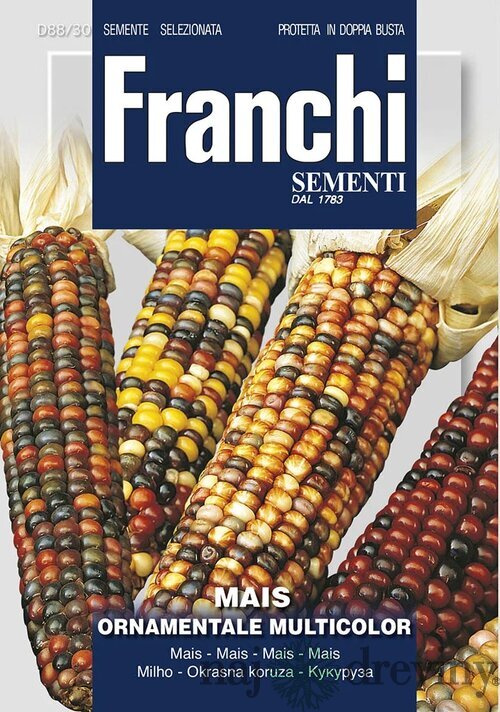KUKURICA - VIACFAREBNÁ - SEMENÁ - 10 GR.