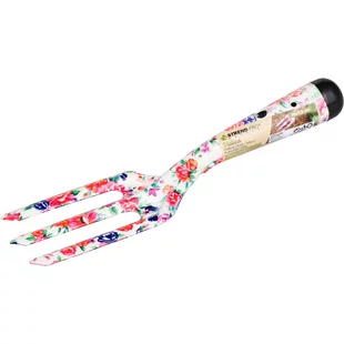 Kultivátor Strend Pro, záhradnícky, ručný, potlač kvetov, kovový, Ladies line