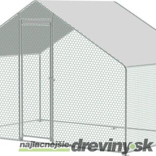 Kurín Strend Pro, pre hydinu, voliéra, klietka, kurnik, so strechou, 3x2x2 m