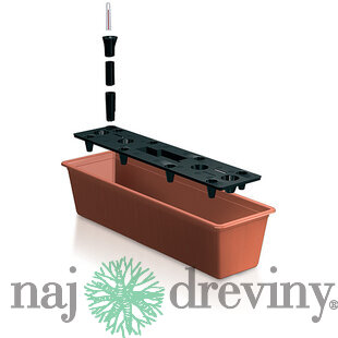 Kvetináč BALCONY CAN IS6CAN 11 lit., so zavlažovaním