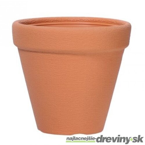 Kvetináč Classic 7l, rozmer 26 x 10 cm, terakota, s vešiakom