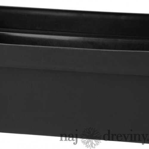 Kvetináč CUBE CASE DCUC400, antracit, 392x182x160 mm
